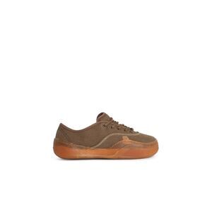 Erl 'Coupes' Mud-Colored Cotton Sneakers Men